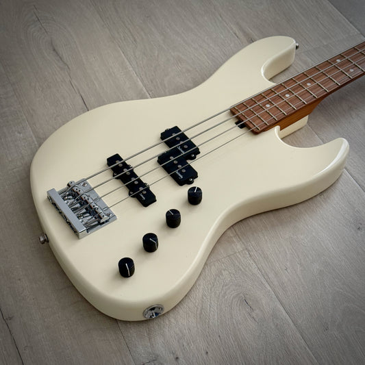 Sadowsky MetroExpress 21-Fret Verdine White Artist Line Bass, Morado Fingerboard, 4-String - Solid Olympic White High Polish (SMX21VW4 28R OKU FR)