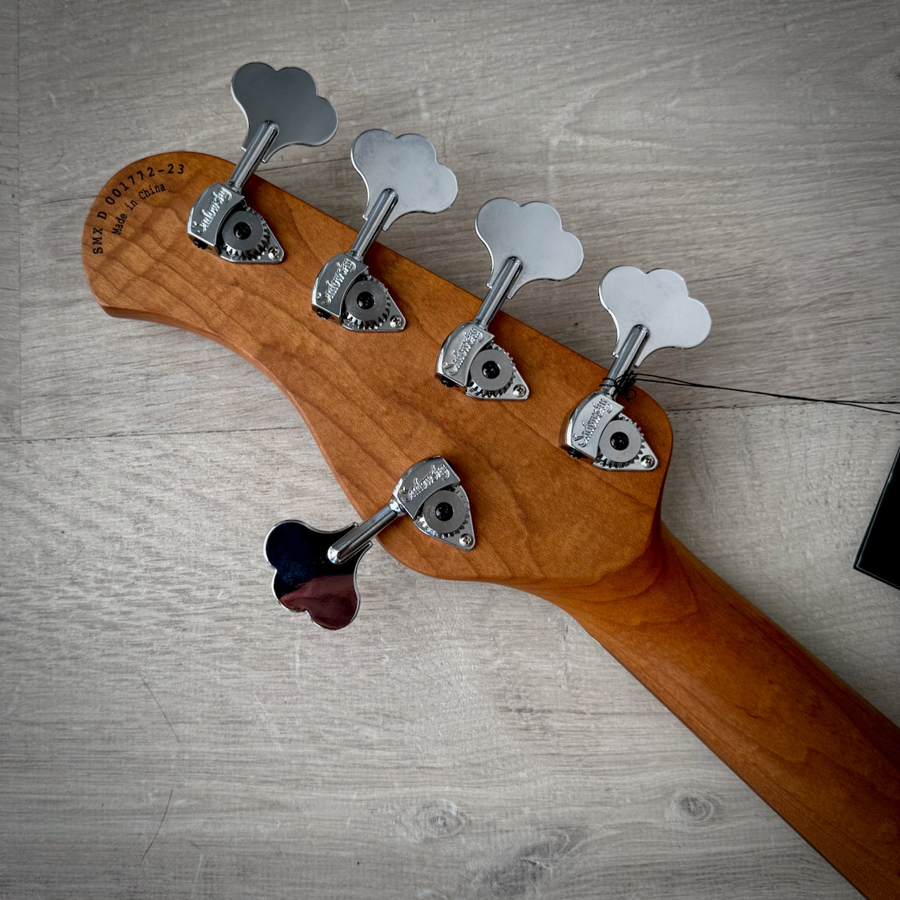 Sadowsky MetroExpress 21-Fret Hybrid P/J Bass, Morado Fingerboard, 5-String - Solid Ocean Blue Metallic High Polish (SMX21HP5 J2R OKU FR)