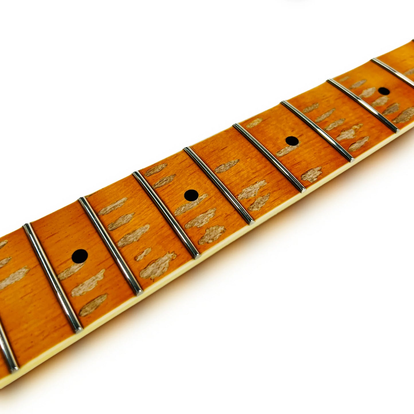 Sonic Angel T-12 Replacement Guitar Neck (Maple, Vintage Amber Finish, Heavy Aged Relic)