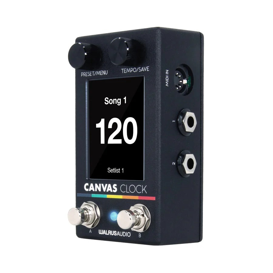Walrus Audio Canvas Clock MIDI CV Tap-Tempo Clock