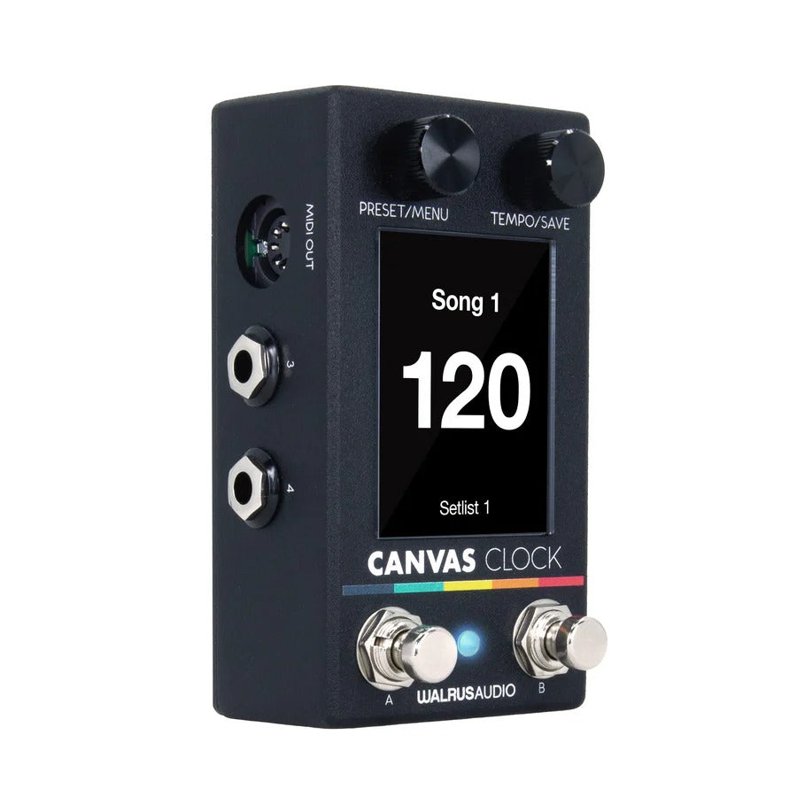 Walrus Audio Canvas Clock MIDI CV Tap-Tempo Clock