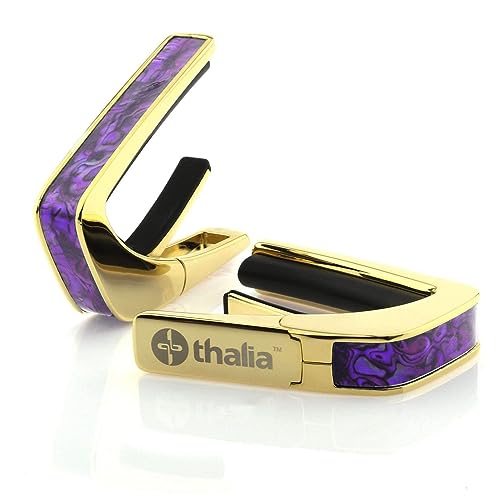 Thalia Capo - 24K Gold - Purple Paua (Exotic Shell series)