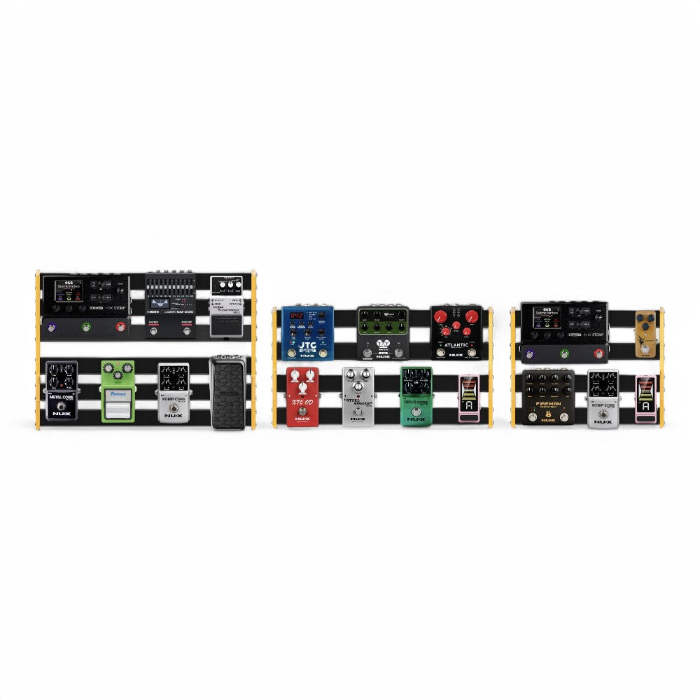 NUX NBP-S Bumblebee Small Sized Pedal Board with Carry Bag