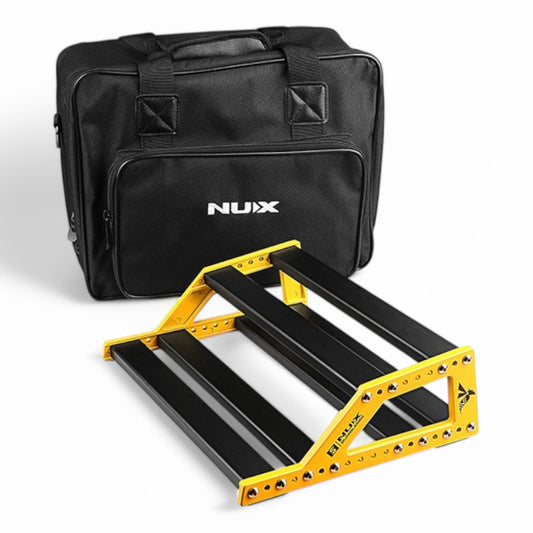 NUX NBP-S Bumblebee Small Sized Pedal Board with Carry Bag
