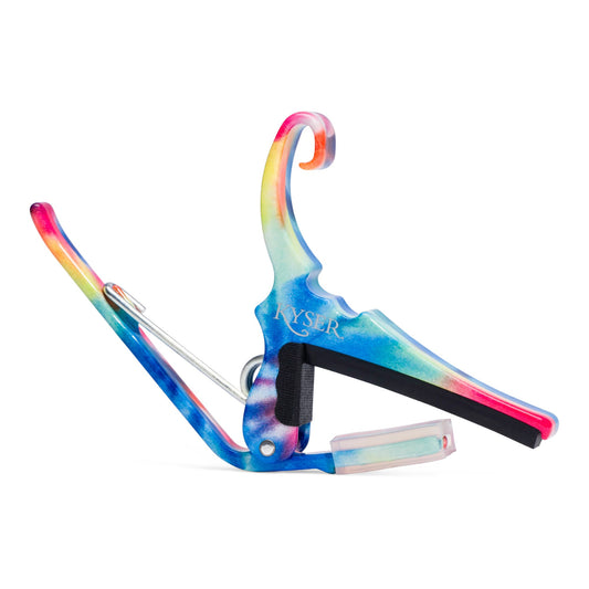 Kyser KG6TD Acoustic Guitar Capo, Tie-Dye