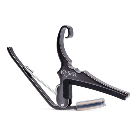 Kyser KG6BC Acoustic Guitar Capo, Black Chrome