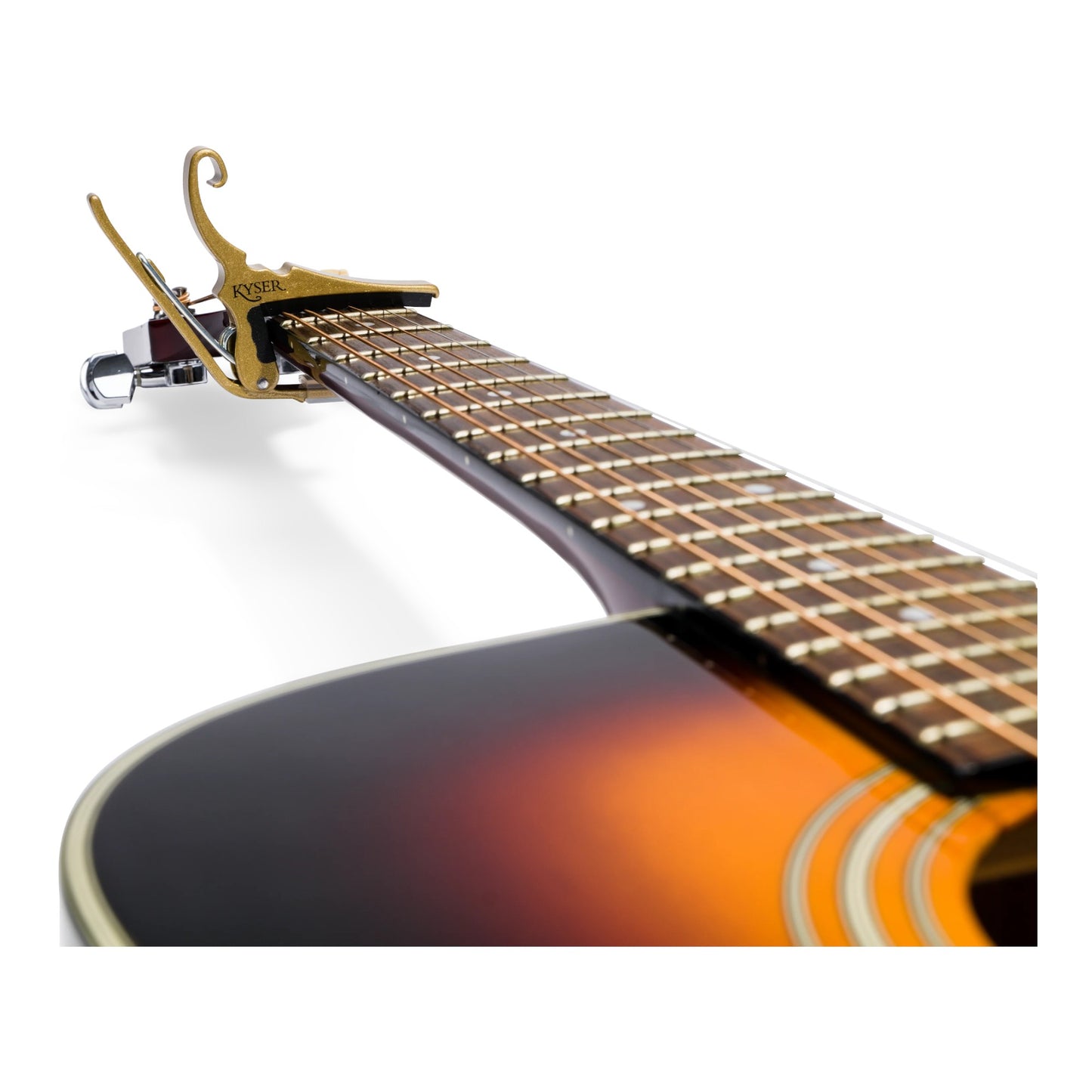 Kyser KG6G Acoustic Guitar Capo, Gold