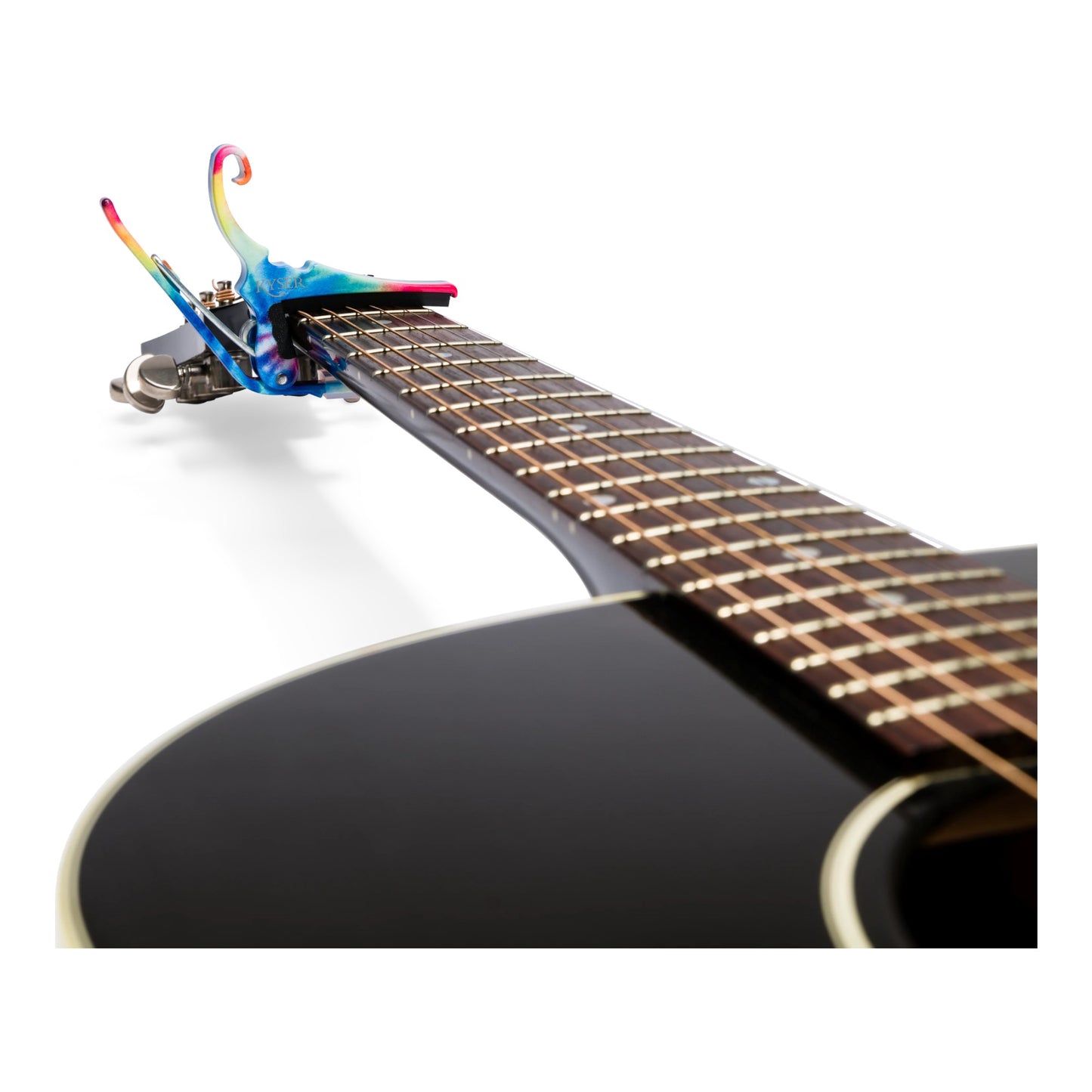 Kyser KG6TD Acoustic Guitar Capo, Tie-Dye