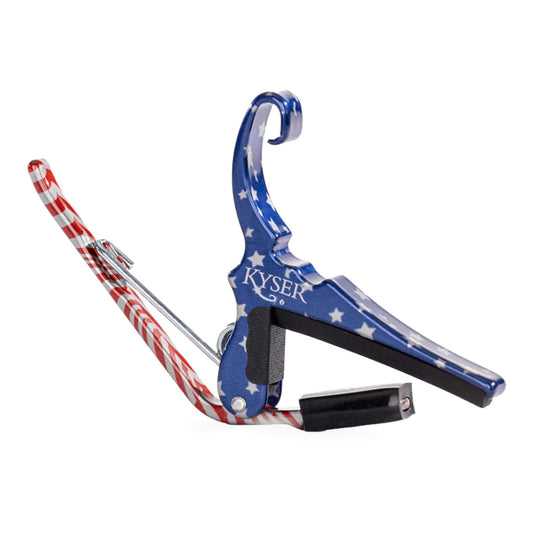 Kyser KG6STARA Acoustic Guitar Capo, Stars and Stripes