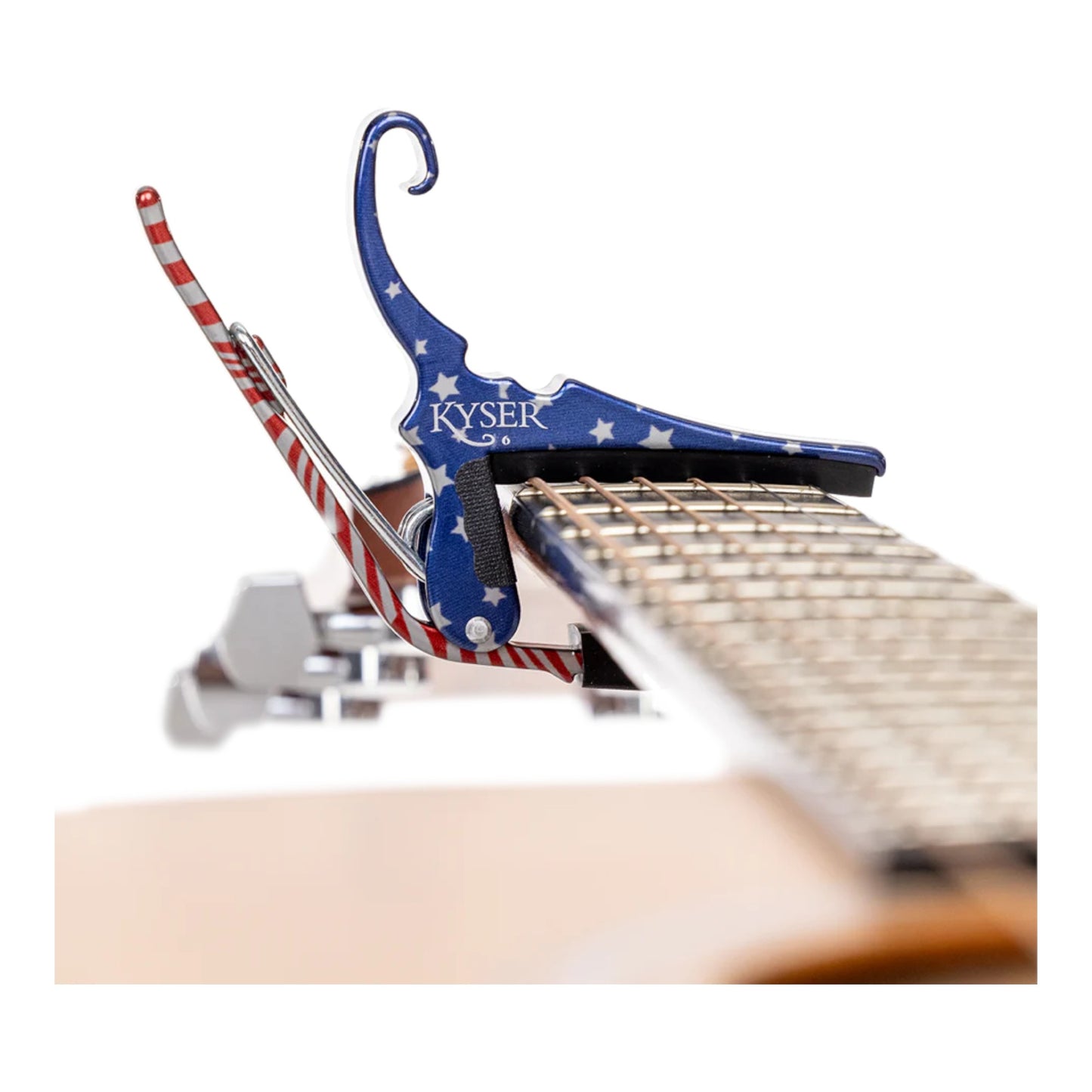 Kyser KG6STARA Acoustic Guitar Capo, Stars and Stripes