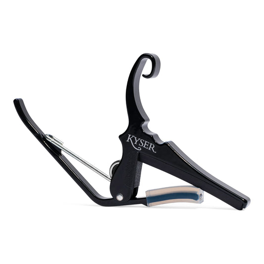 Kyser KG12B Capo for 12-String Acoustic Guitar, Black