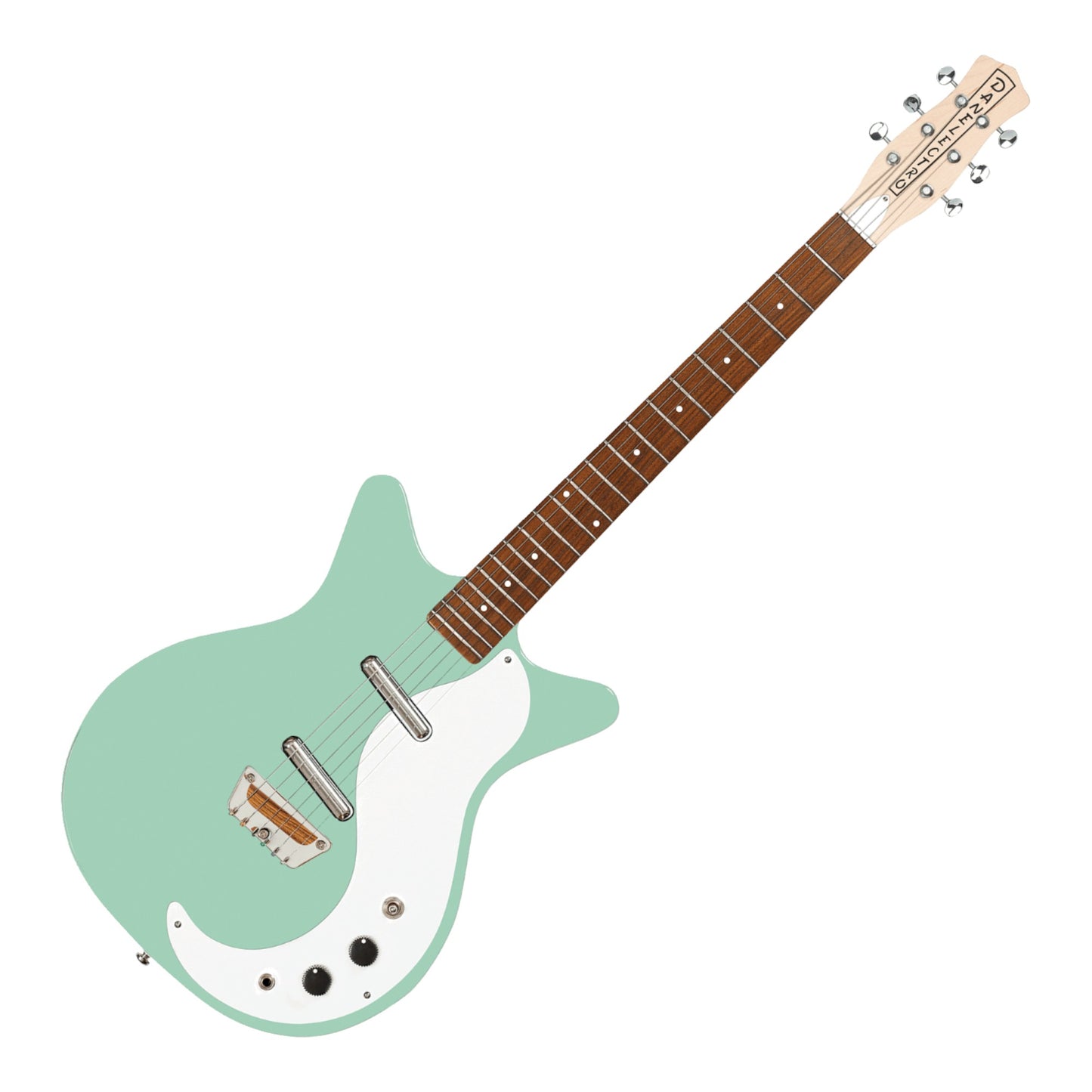 Danelectro Stock 59 Electric Guitar, Vintage Aqua