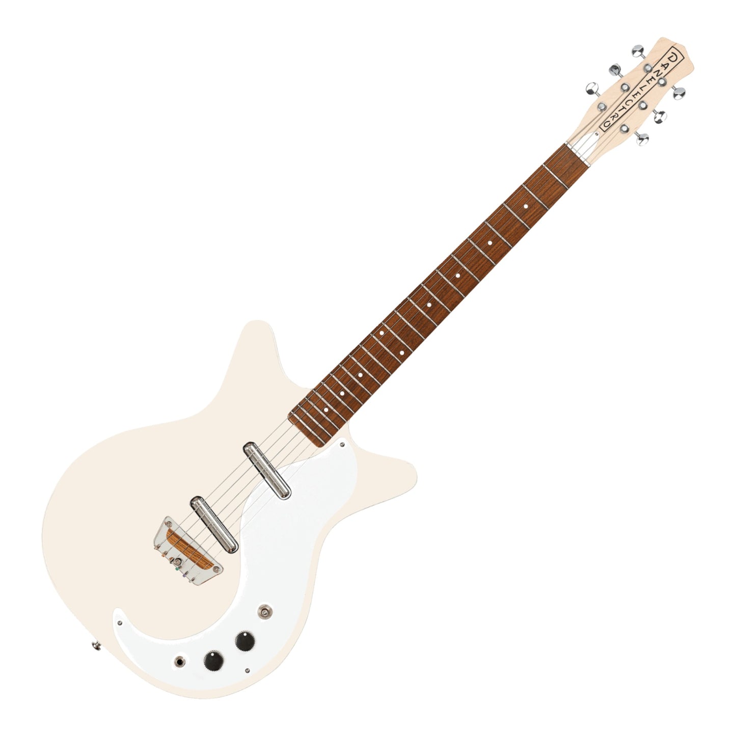 Danelectro Stock 59 Electric Guitar, Vintage Cream