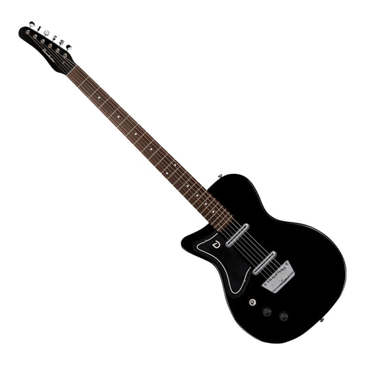 Danelectro 56 Baritone Lefty Electric Guitar, Black