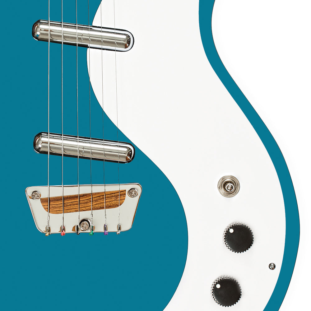 Danelectro Stock 59 Electric Guitar, Aquamarine