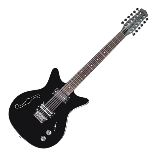 Danelectro Fifty Niner 12 String Electric Guitar, Black