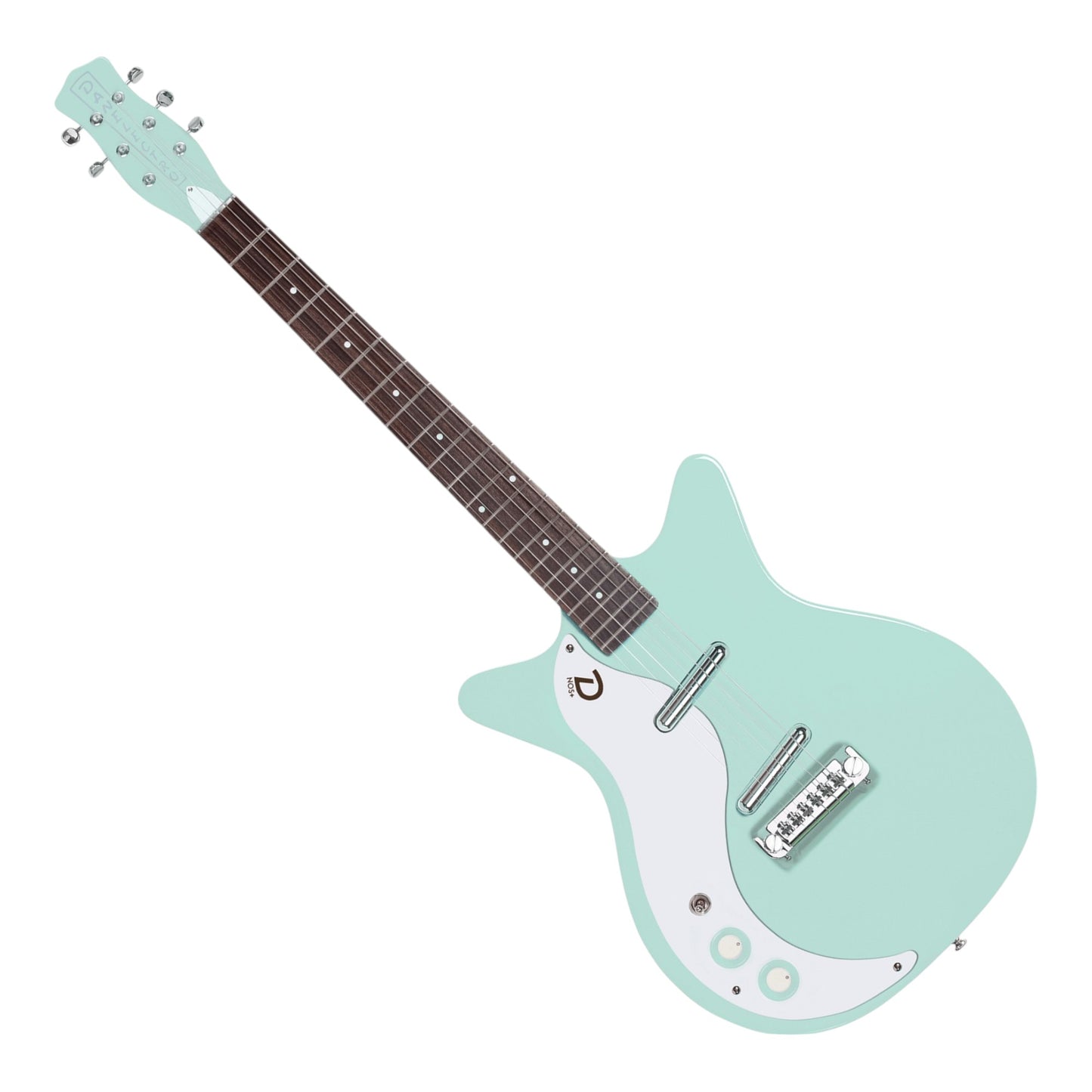 Danelectro 59 Mod NOS+ Lefty Electric Guitar, Seafoam Green