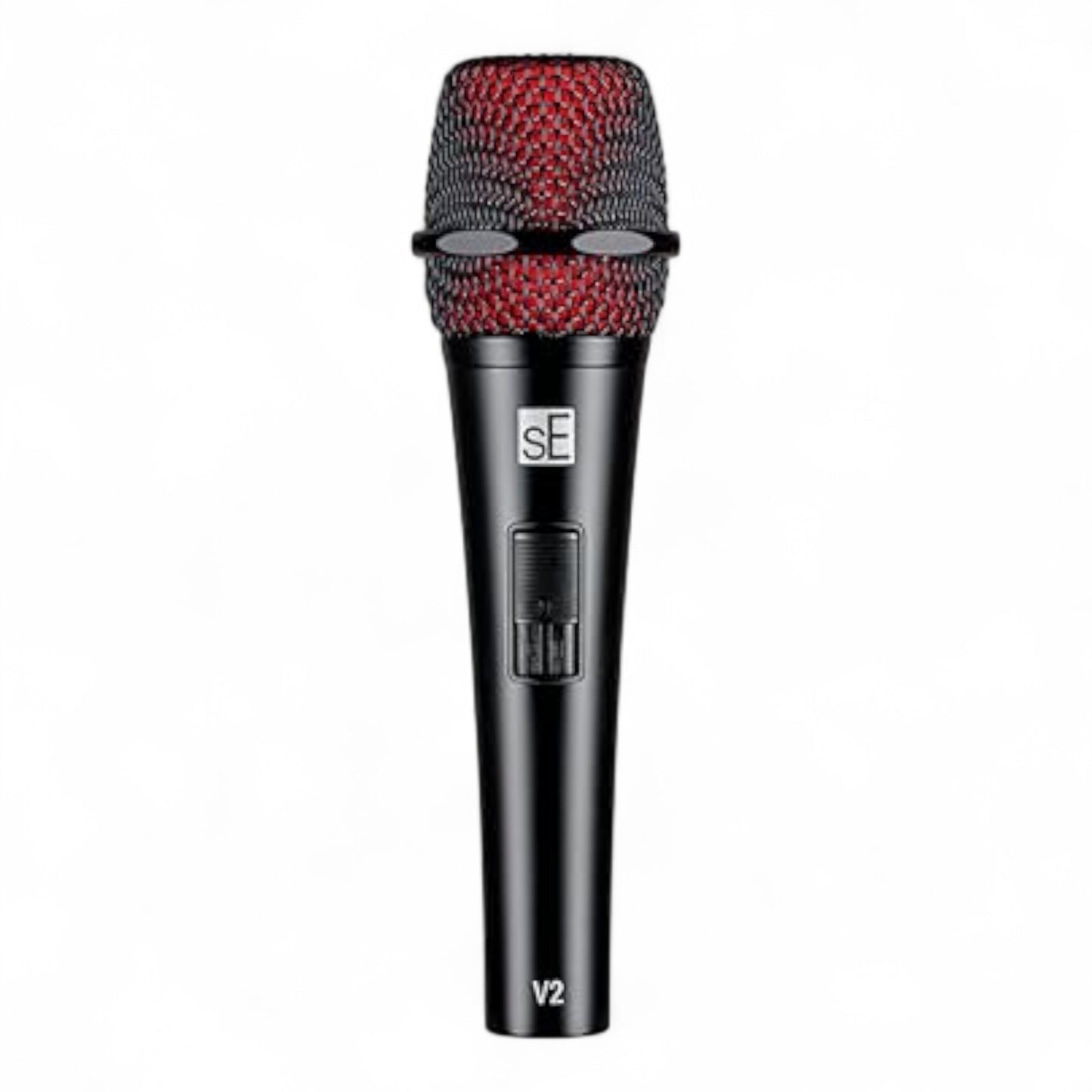 SE Electronics V2-SW-XLR Supercardioid Dynamic Handheld Microphone with On/Off Switch (Includes 15 ft XLR Cable)