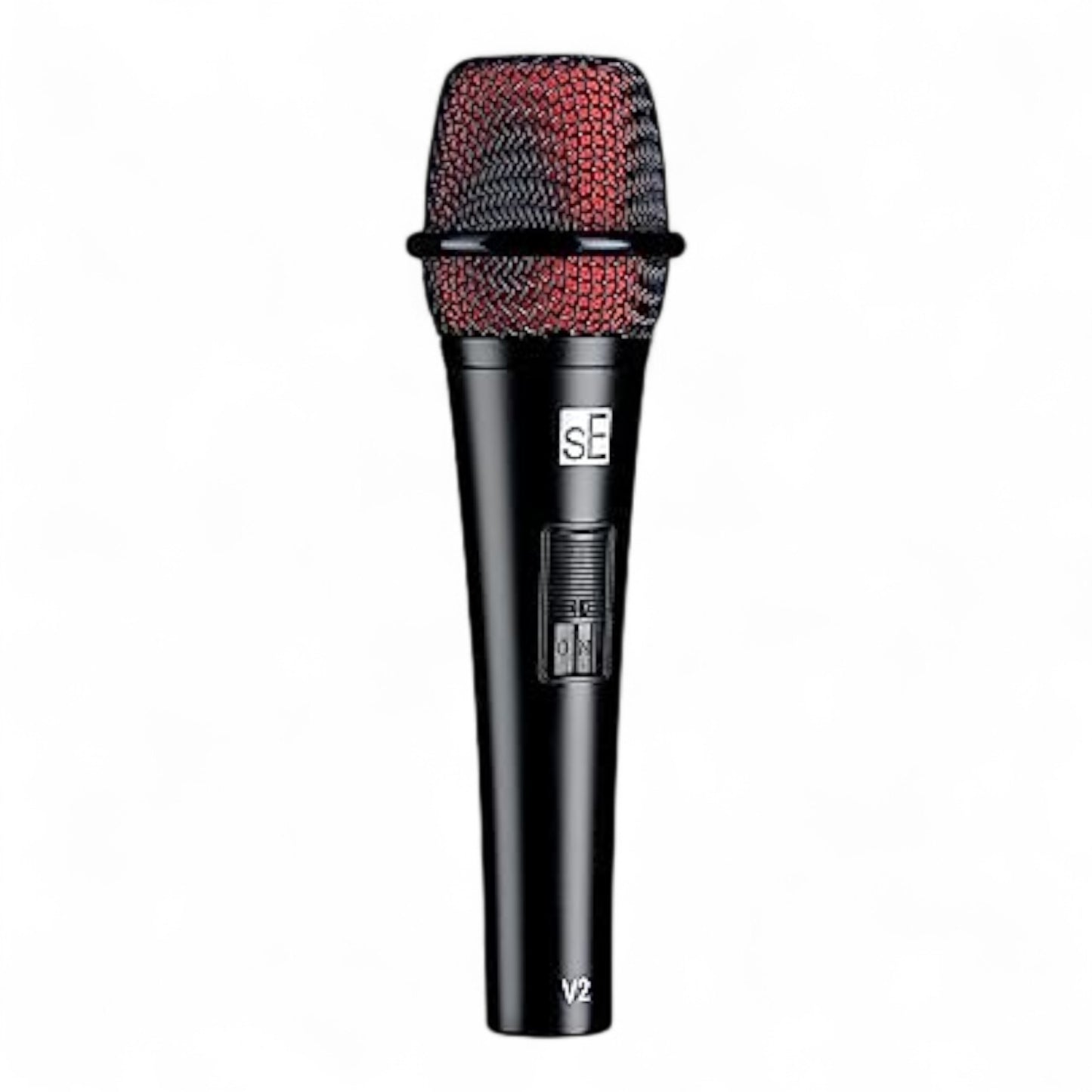 SE Electronics V2-SW-XLR Supercardioid Dynamic Handheld Microphone with On/Off Switch (Includes 15 ft XLR Cable)