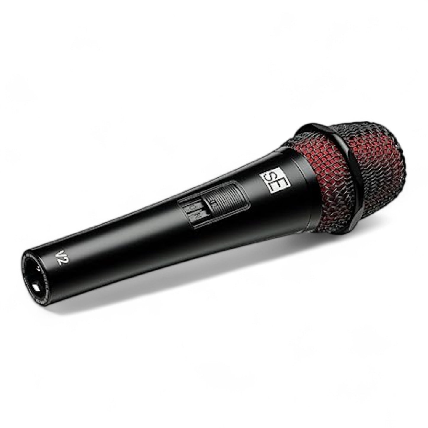 SE Electronics V2-SW-XLR Supercardioid Dynamic Handheld Microphone with On/Off Switch (Includes 15 ft XLR Cable)