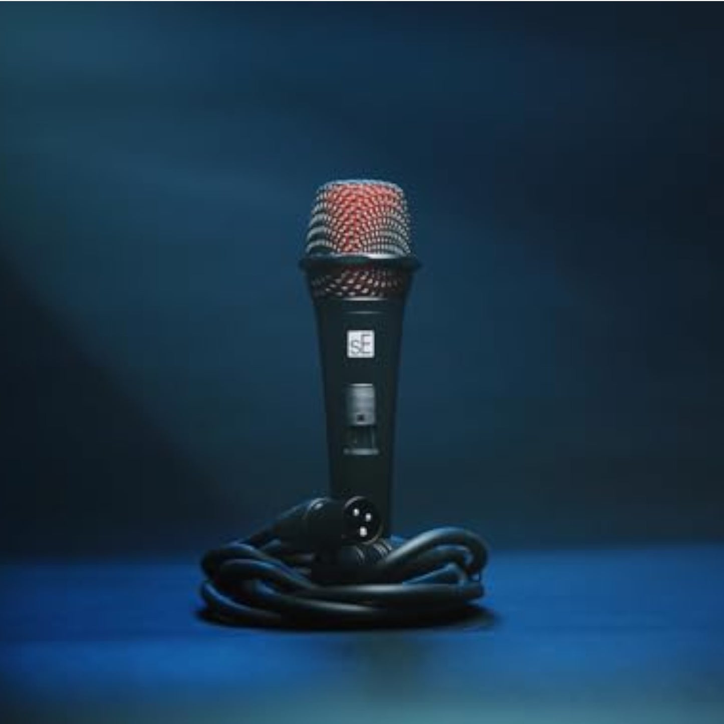 SE Electronics V2-SW-XLR Supercardioid Dynamic Handheld Microphone with On/Off Switch (Includes 15 ft XLR Cable)