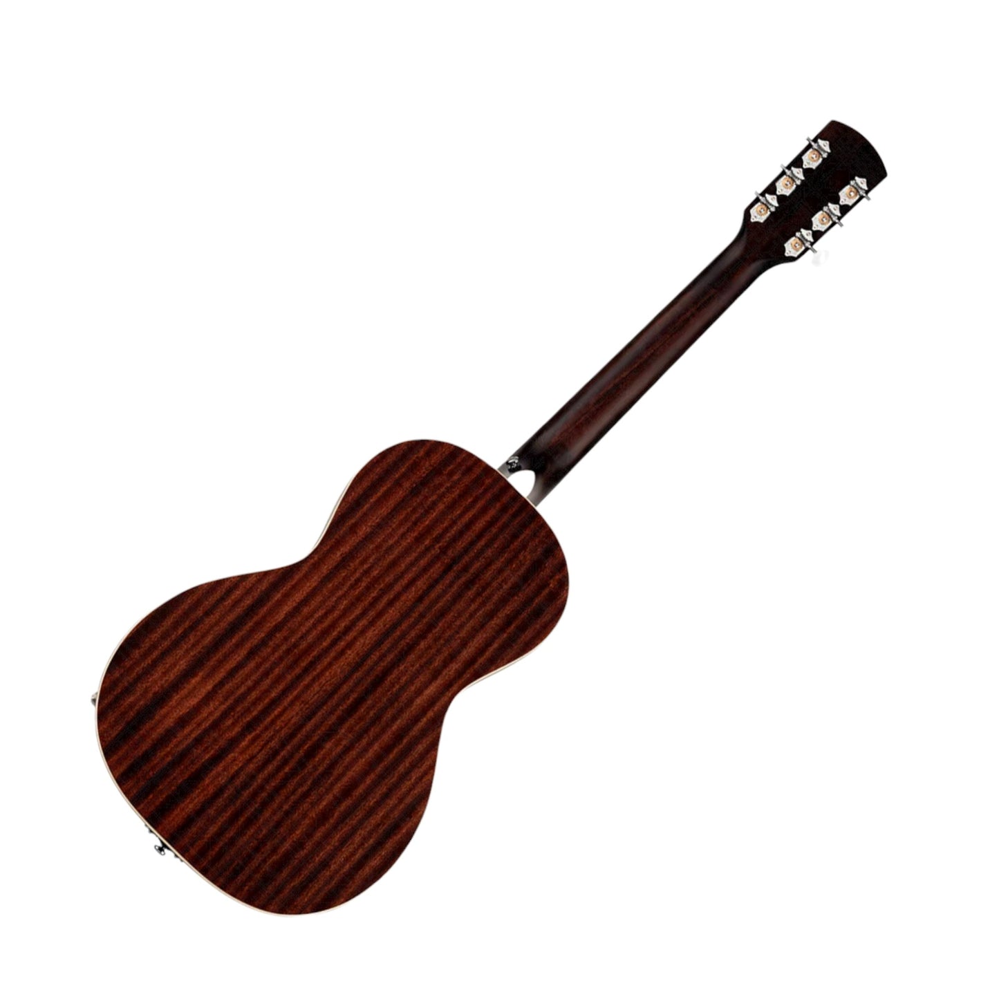Orangewood OW-JUNIPER-S-SGR-L Juniper Live Rubber Bridge Parlor Guitar with Rail Pickup, Surf Green