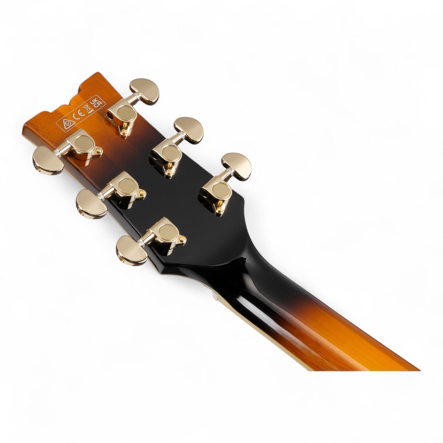 Ibanez JSM10 John Scofield Signature Semi-Hollowbody Guitar with Hardshell Case, Vintage Yellow Sunburst