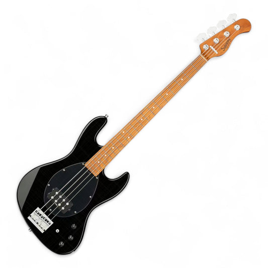 Sadowsky MetroExpress 21-Fret Vintage M Bass, Roasted Maple Fingerboard, 4-String - Solid Black High Polish