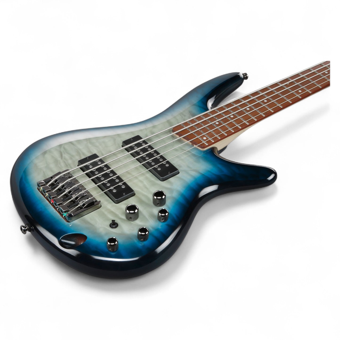 Ibanez SR405EQMSCB SR Standard 5-String Electric Bass - Stained Cosmic Blue Starburst