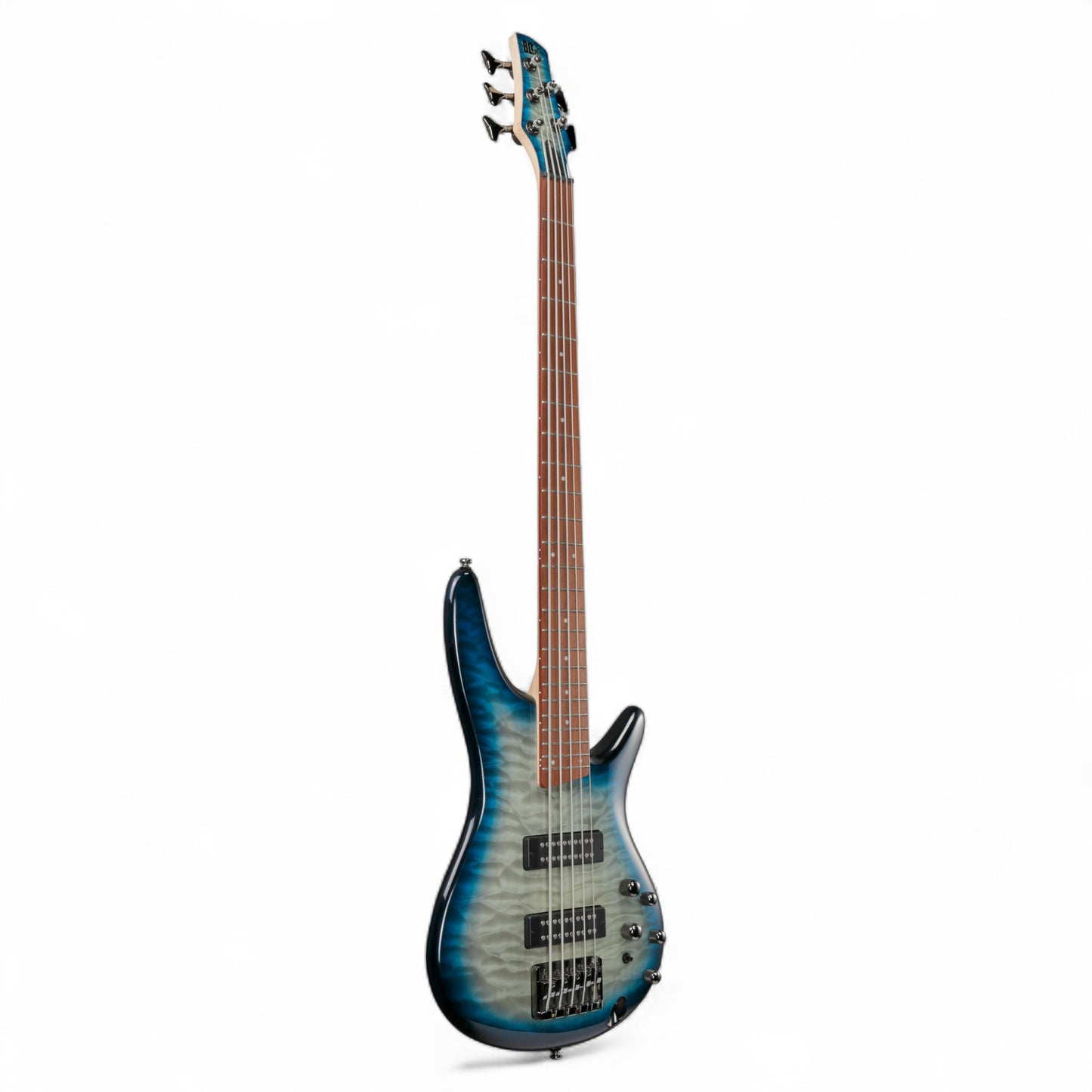 Ibanez SR405EQMSCB SR Standard 5-String Electric Bass - Stained Cosmic Blue Starburst