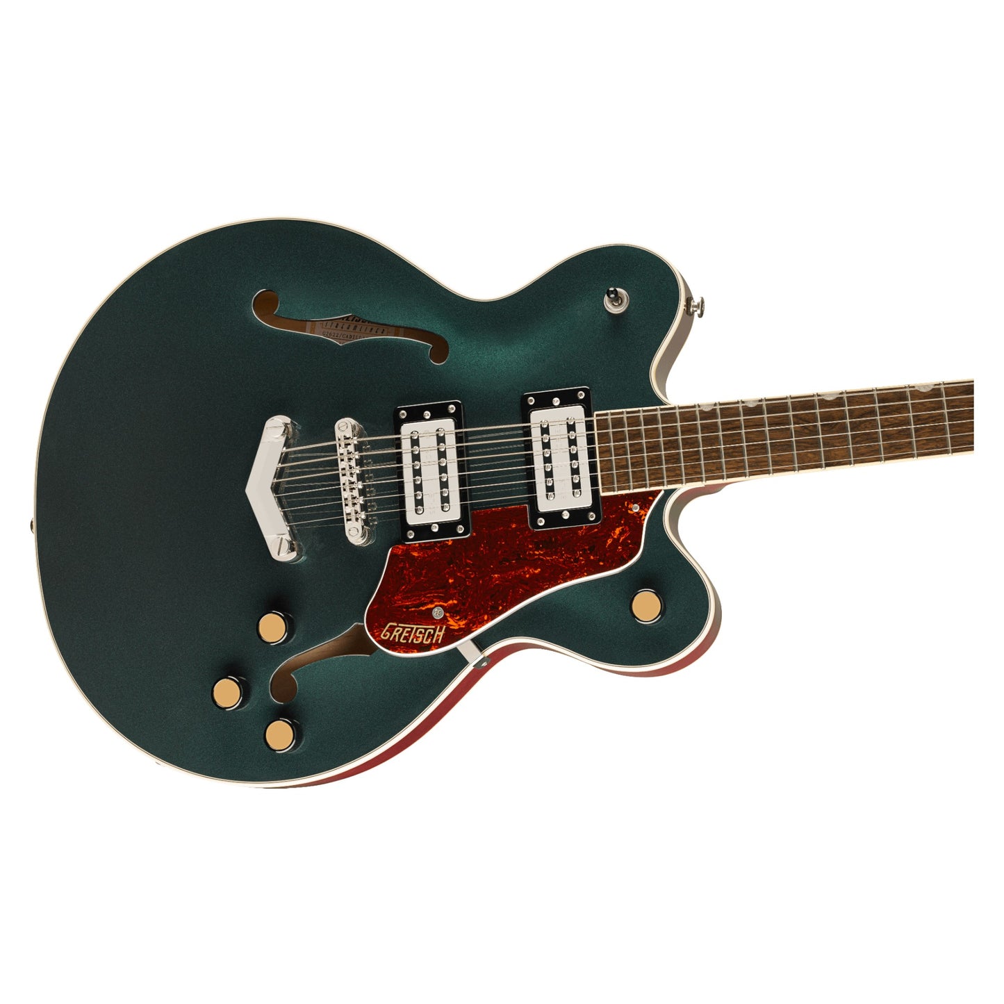 Gretsch G2622 Streamliner Center Block Electric Guitar, Laurel Fingerboard, Cadillac Green
