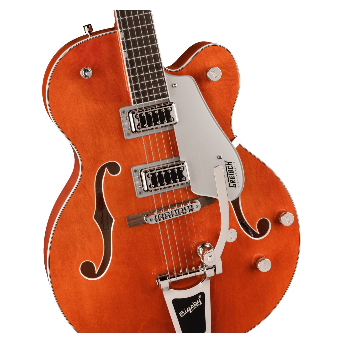 Gretsch G5420T Electromatic Classic Hollow Body Electric Guitar w/Bigsby, Laurel Fingerboard, Orange Stain