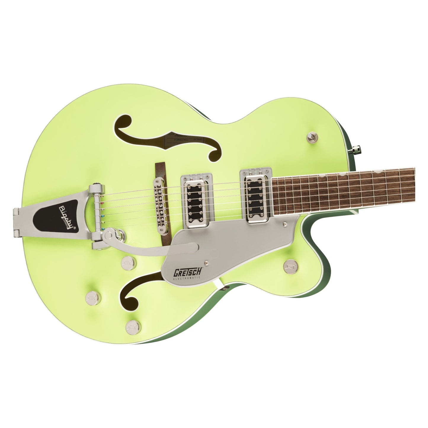 Gretsch G5420T Electromatic Classic Hollow Body Electric Guitar w/Bigsby, Laurel Fingerboard, Two-Tone Anniversary Green