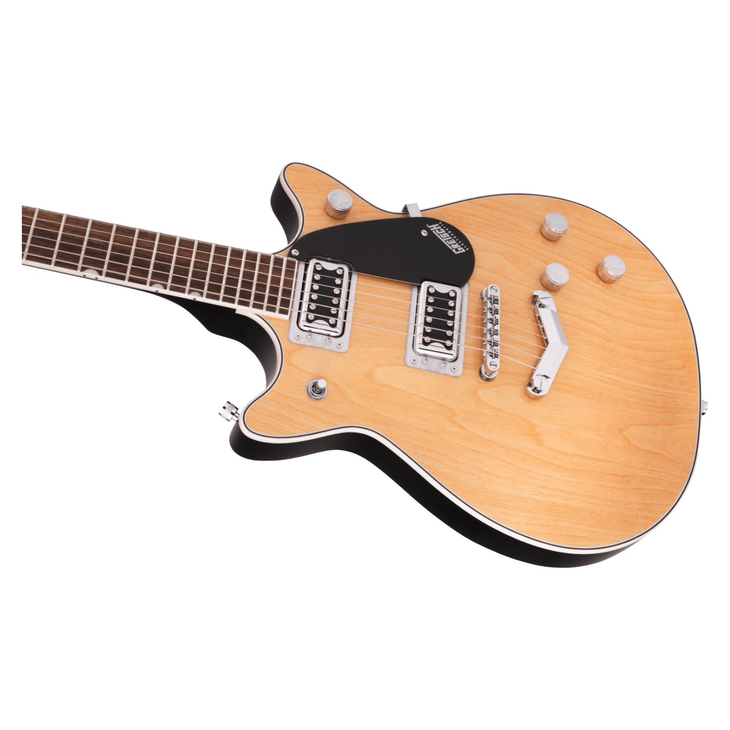 Gretsch G5222 Electromatic Double Jet BT Electric Guitar, Laurel Fingerboard, Aged Natural