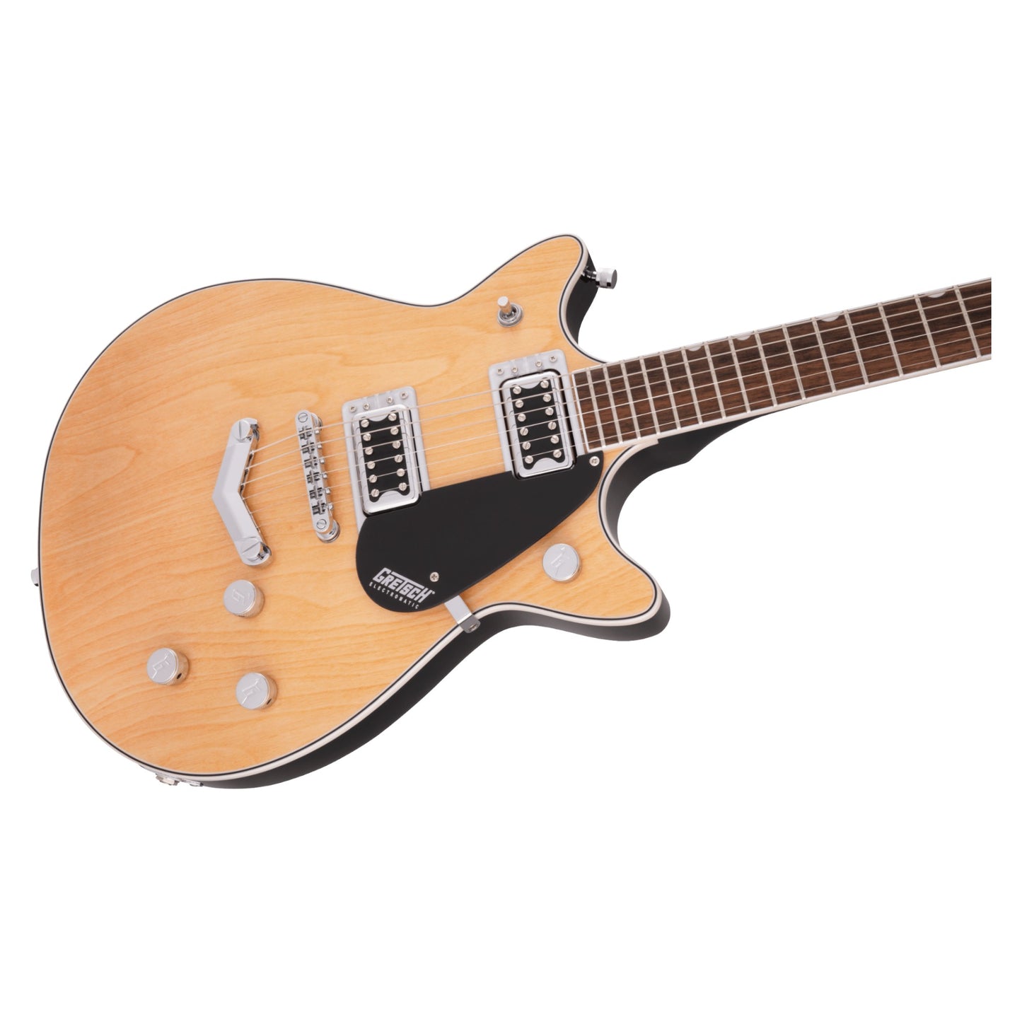 Gretsch G5222 Electromatic Double Jet BT Electric Guitar, Laurel Fingerboard, Aged Natural
