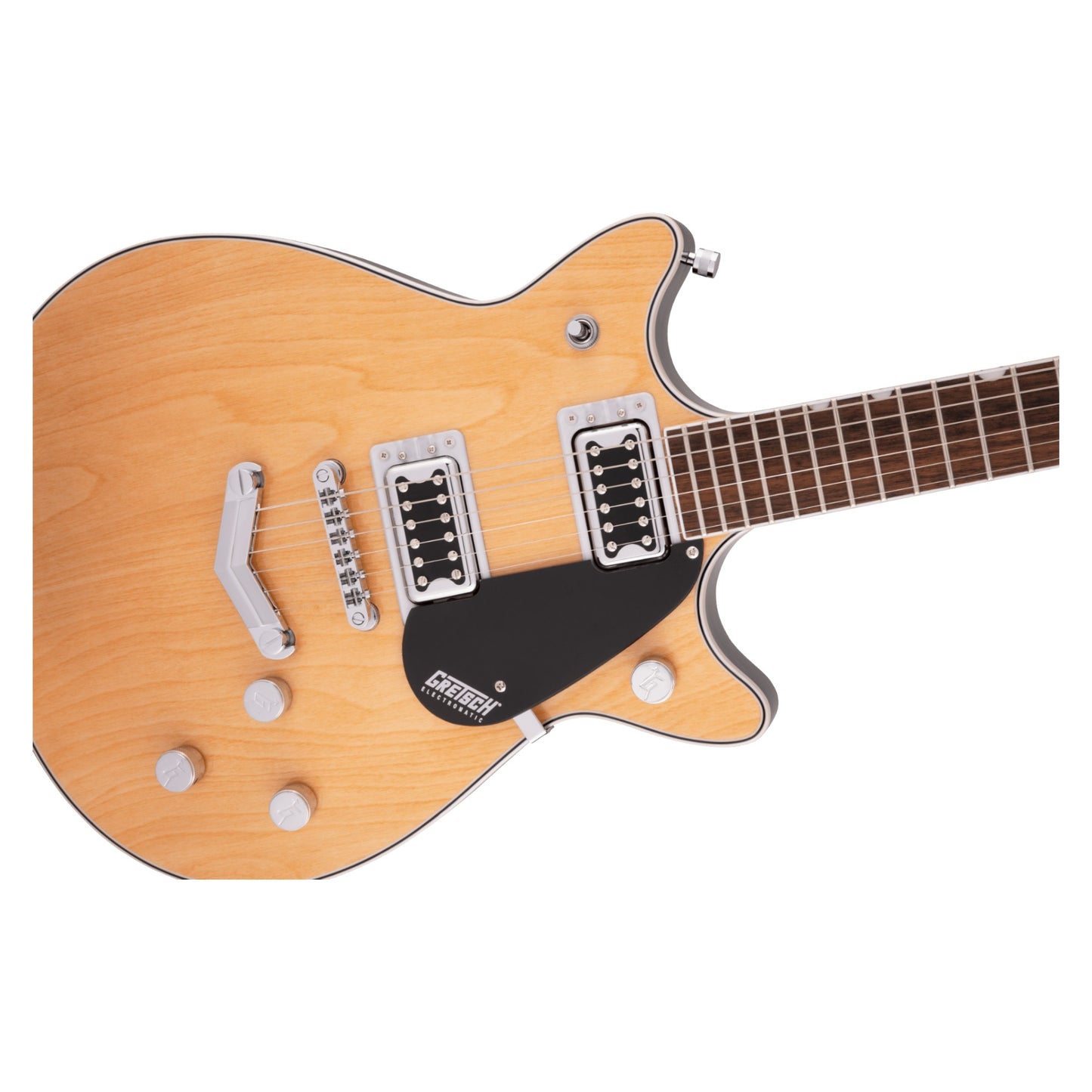 Gretsch G5222 Electromatic Double Jet BT Electric Guitar, Laurel Fingerboard, Aged Natural