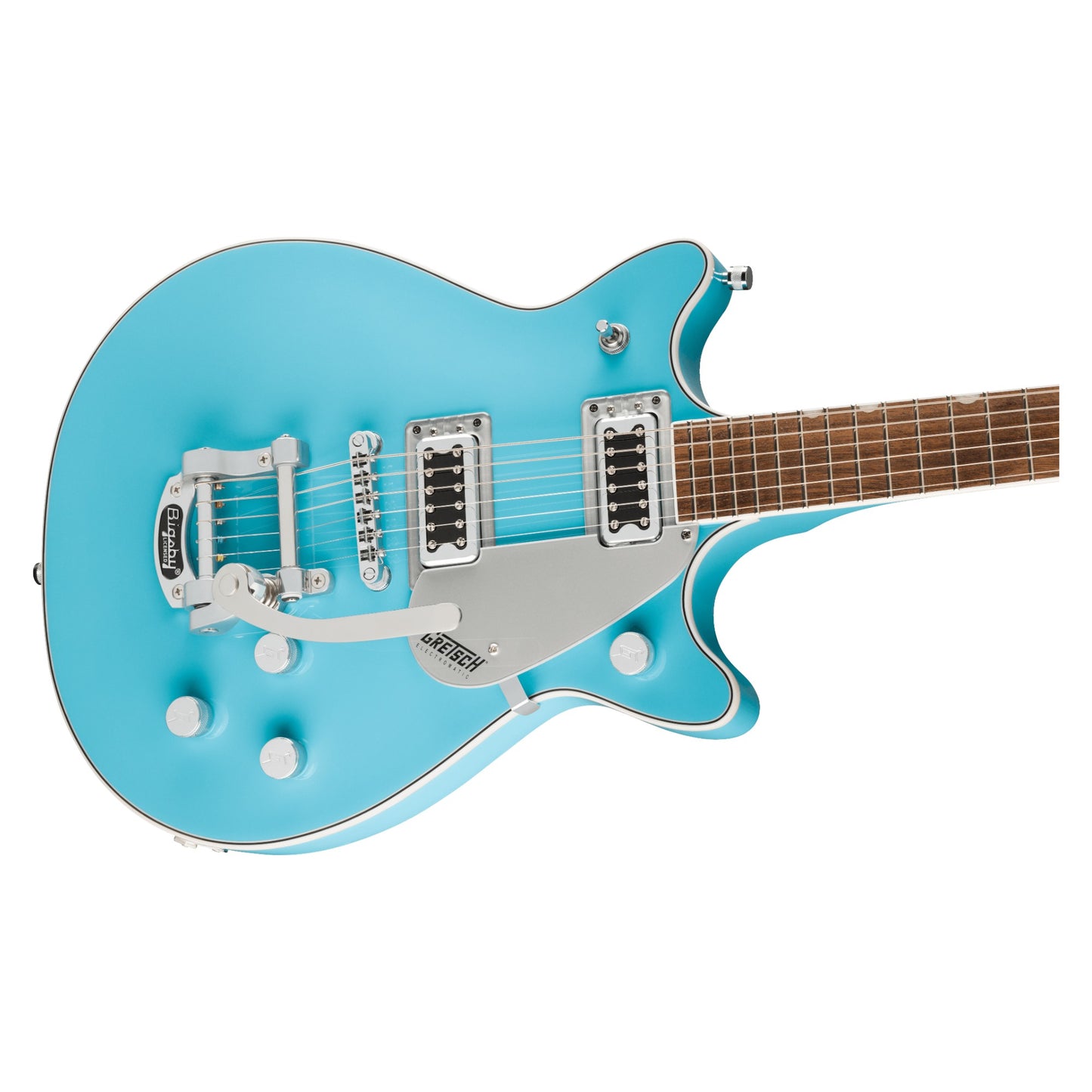 Gretsch G5232T Electromatic Double Jet FT Electric Guitar w/Bigsby, Laurel Fingerboard, Kailani Blue
