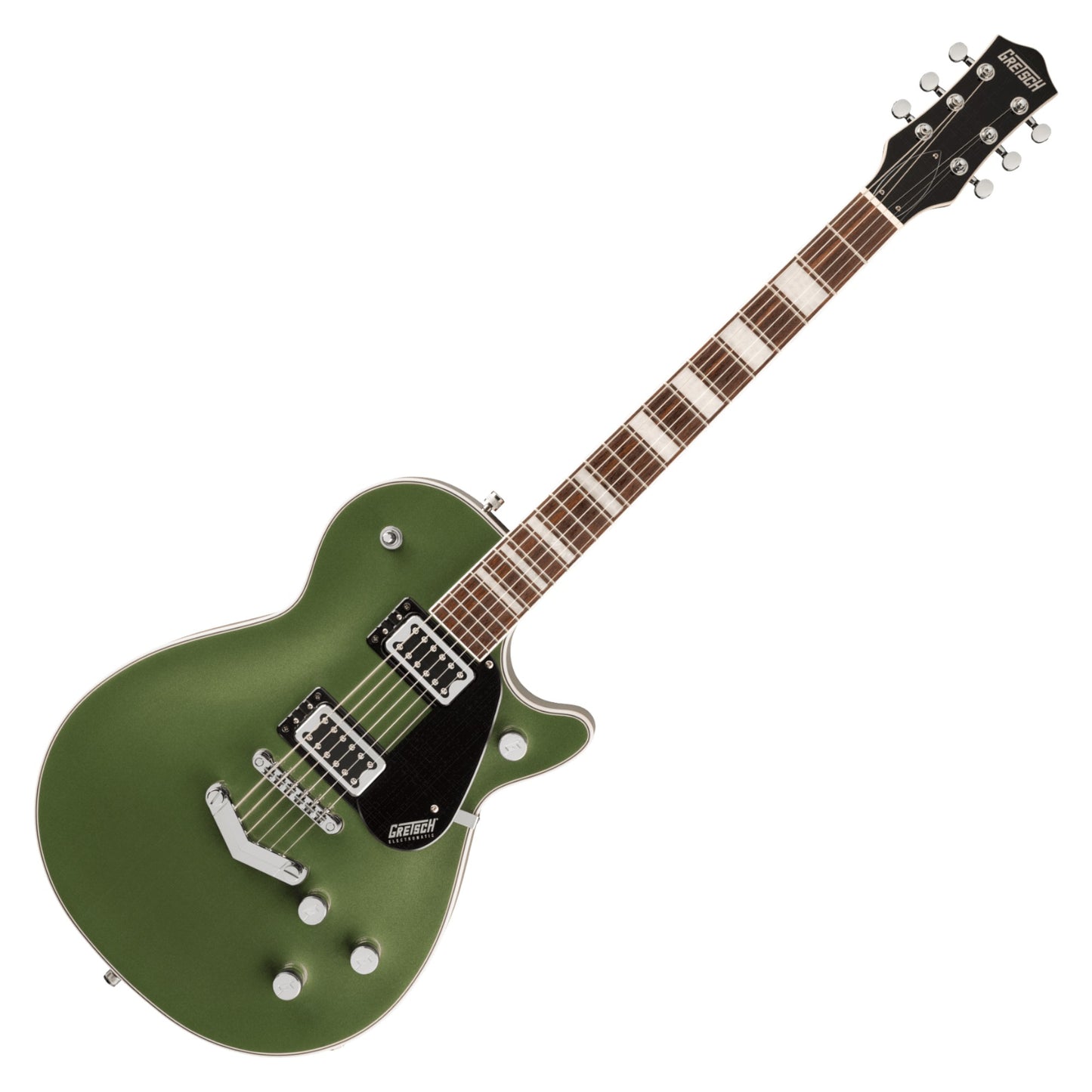 Gretsch G5220 Electromatic Jet BT Single-Cut Electric Guitar, Laurel Fingerboard, Olive Metallic