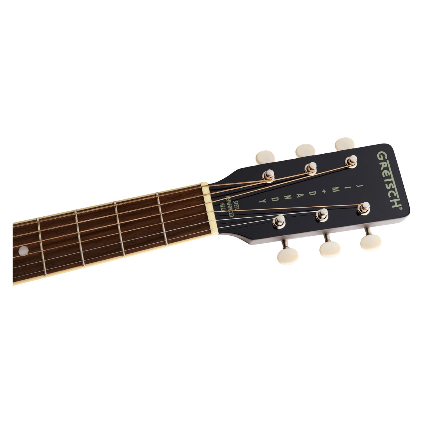 Gretsch Jim Dandy Concert LTD Solid Top Acoustic Guitar, Walnut Fingerboard, Heritage Burst
