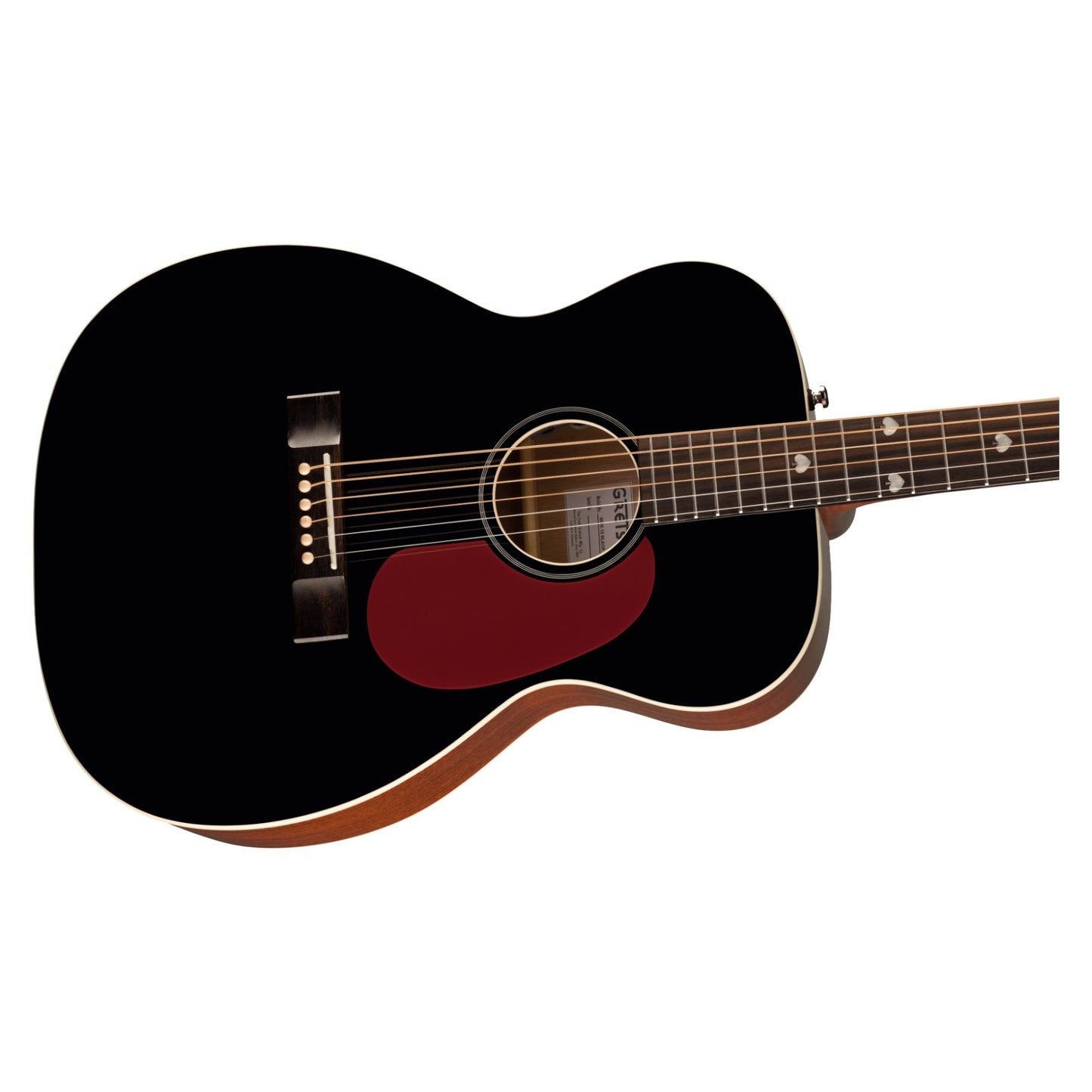 Gretsch Nick 13 Outlaw Heart Grand Concert Acoustic Guitar, Rosewood Fingerboard, Black