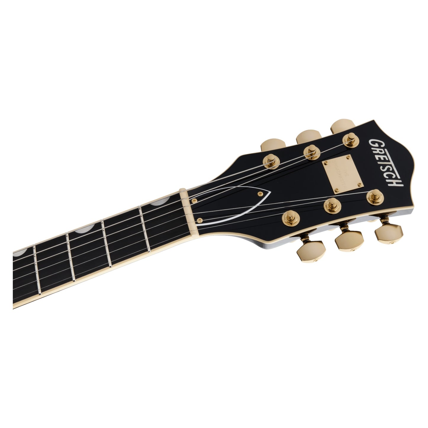 Gretsch Broadkaster LX Center Block Electric Guitar w/Bigsby, Ebony Fingerboard, Black