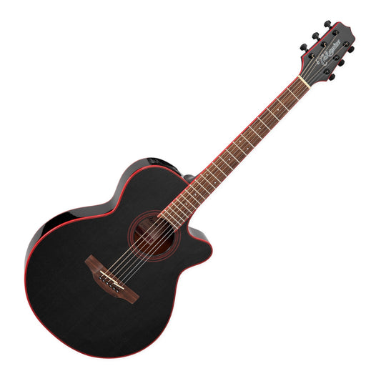 Takamine GF49CE Acoustic-Electric Guitar, Cosmic Black
