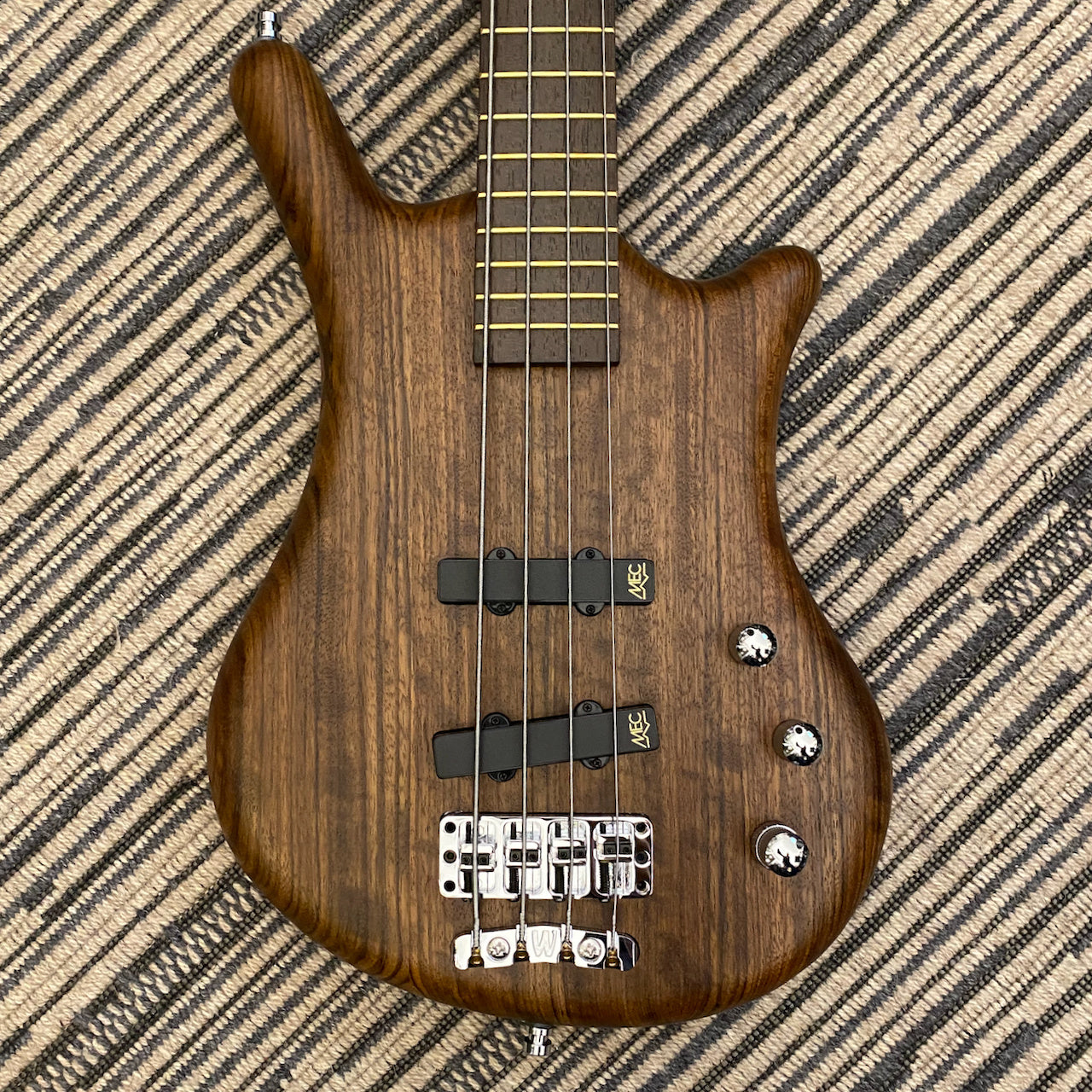 Warwick German Pro Series Thumb BO 4 String Bass, Natural Transparent Satin (2022) B-Stock