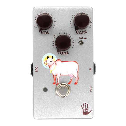 Mojo Hand FX Sacred Cow Overdrive, Silver Mod