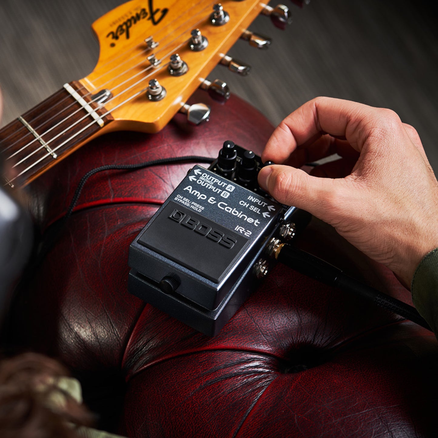 Boss IR-2 Amp and IR Cabinet Guitar Pedal