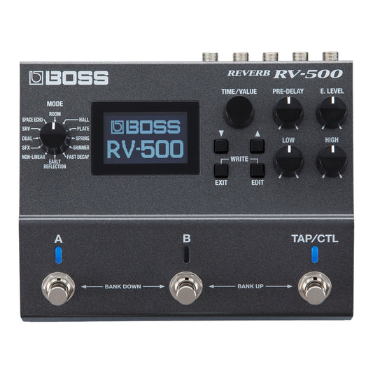 Boss RV-500 Reverb Guitar Pedal