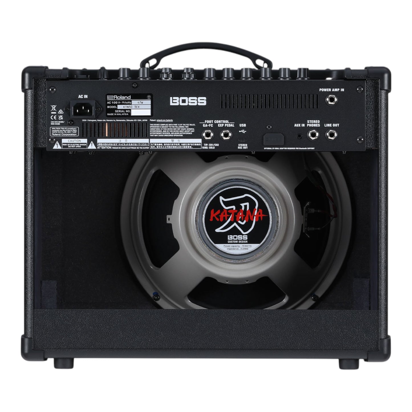 Boss KTN-50 3EX Katana Gen3 50W 1X12" EX Combo Guitar Amplifier