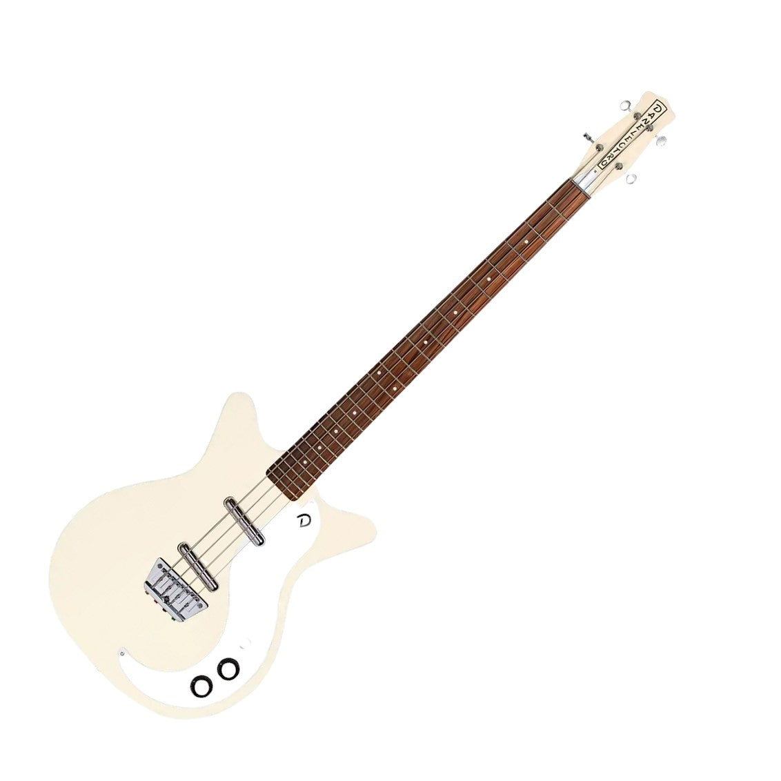 Danelectro 59DC Short Scale Bass - Vintage Cream