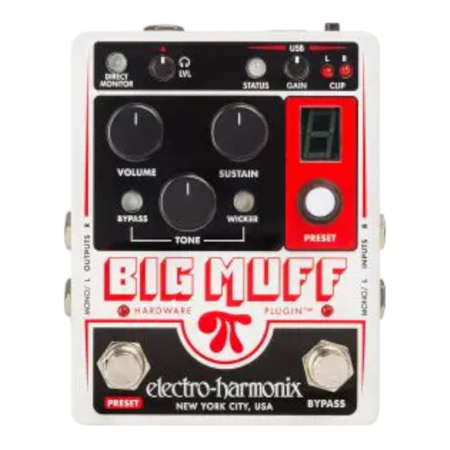 Electro-Harmonix Big Muff Pi Hardware Plugin Effects Guitar Pedal