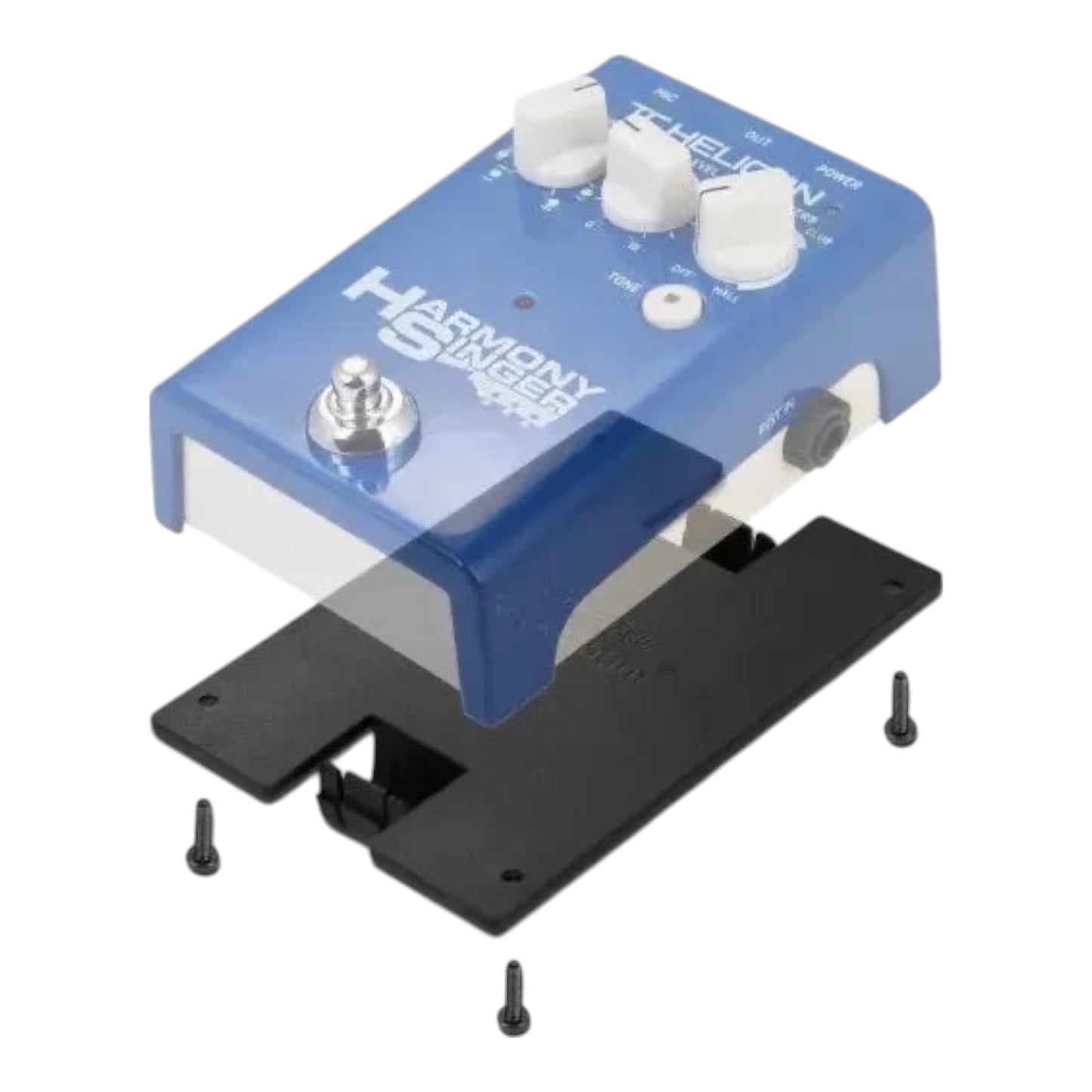 RockBoard QuickMount Type N Pedal Mounting Plate for TC Harmony Singer 2, TC Duplicator, TC MicMechanic Pedals
